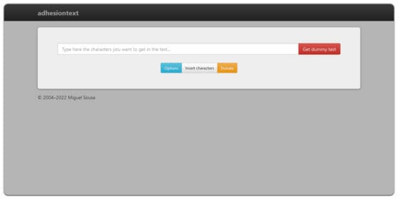 Dummy Text Generators And Tools » CSS Author