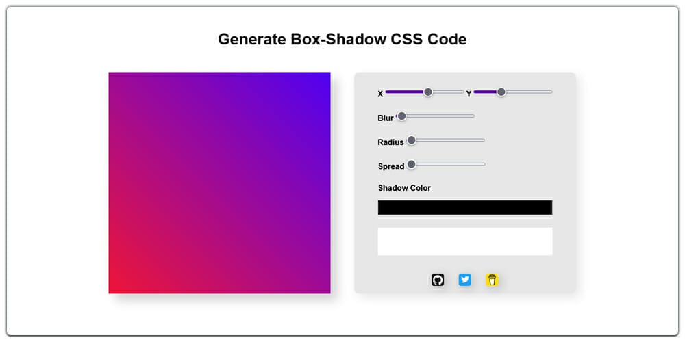 Amazing CSS Shadow Generator Tools Online