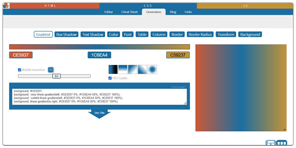 The Top Free CSS Gradient Generators » CSS Author