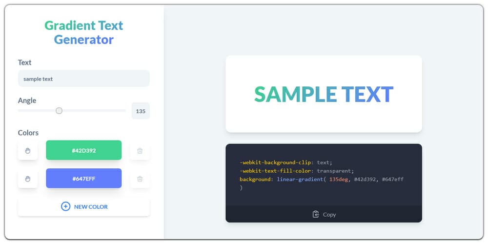 The Best Gradient Generators & Libraries » CSS Author