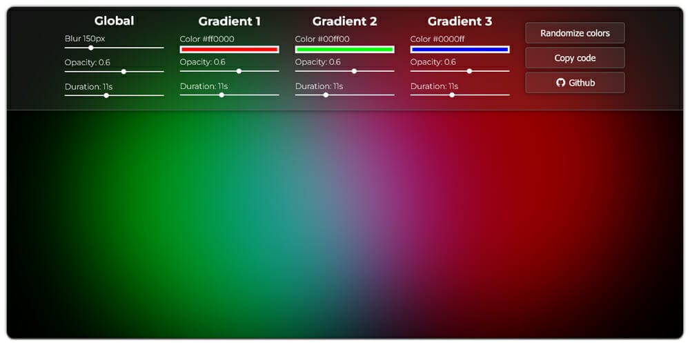 CSS Plasma Background Generator