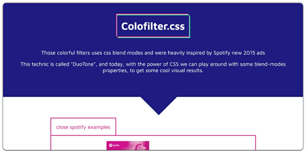 CSS Filter Generators & Libraries » CSS Author
