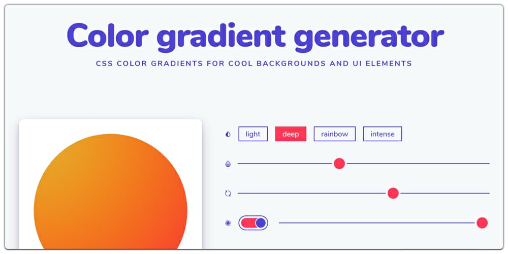 The Top Free CSS Gradient Generators » CSS Author