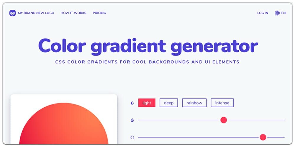 The Best Gradient Generators & Libraries » CSS Author