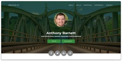 20+ Free HTML Resume Templates 2025