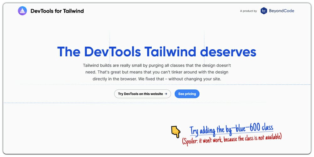 DevTools for Tailwind