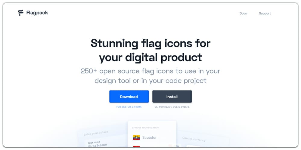 Flagpack
