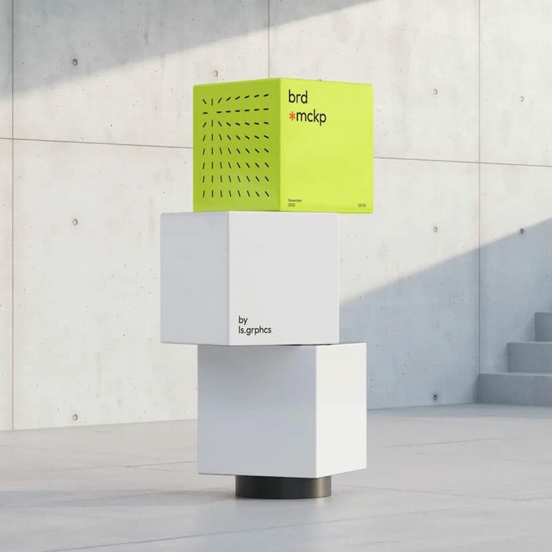 Free Board Mockup PSD