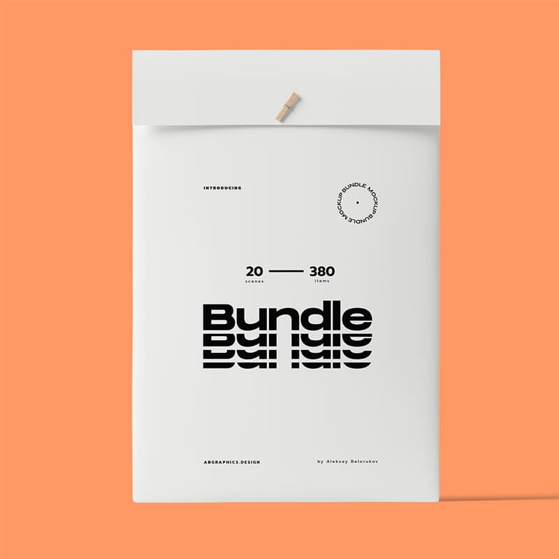 Free Closed Envelope Mockup Front View PSD