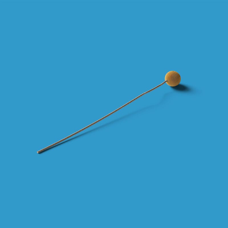 Free Craspedia Yellow Mockup PSD