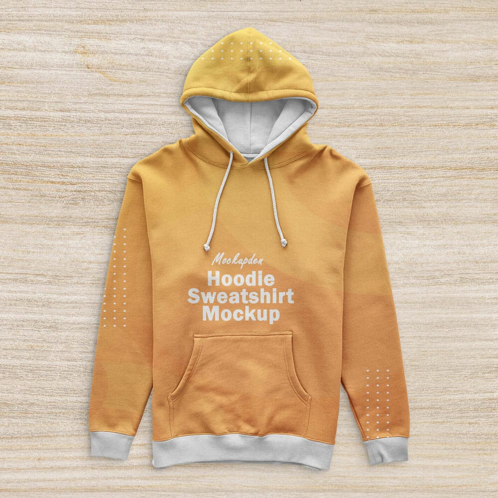 Free Hoodie Sweatshirt Mockup PSD Template CSS Author