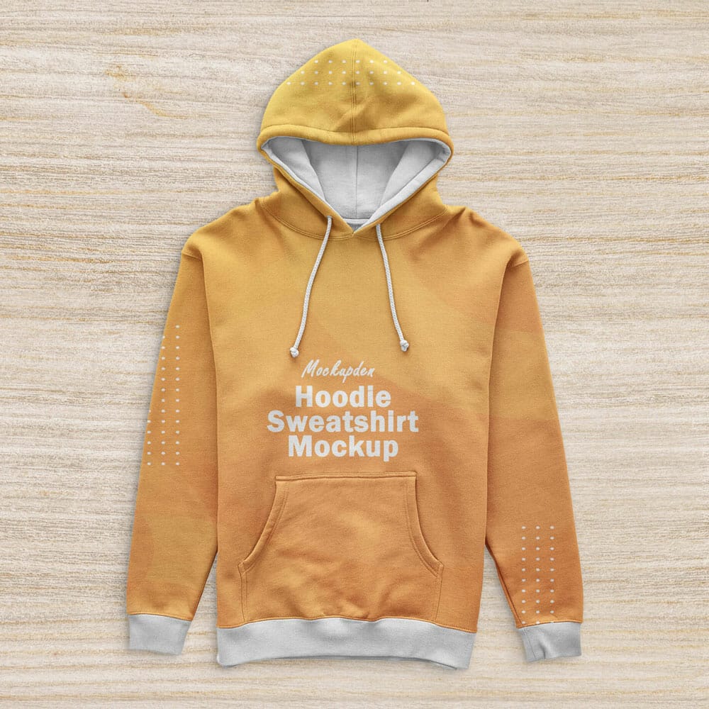 Free Hoodie Sweatshirt Mockup PSD Template