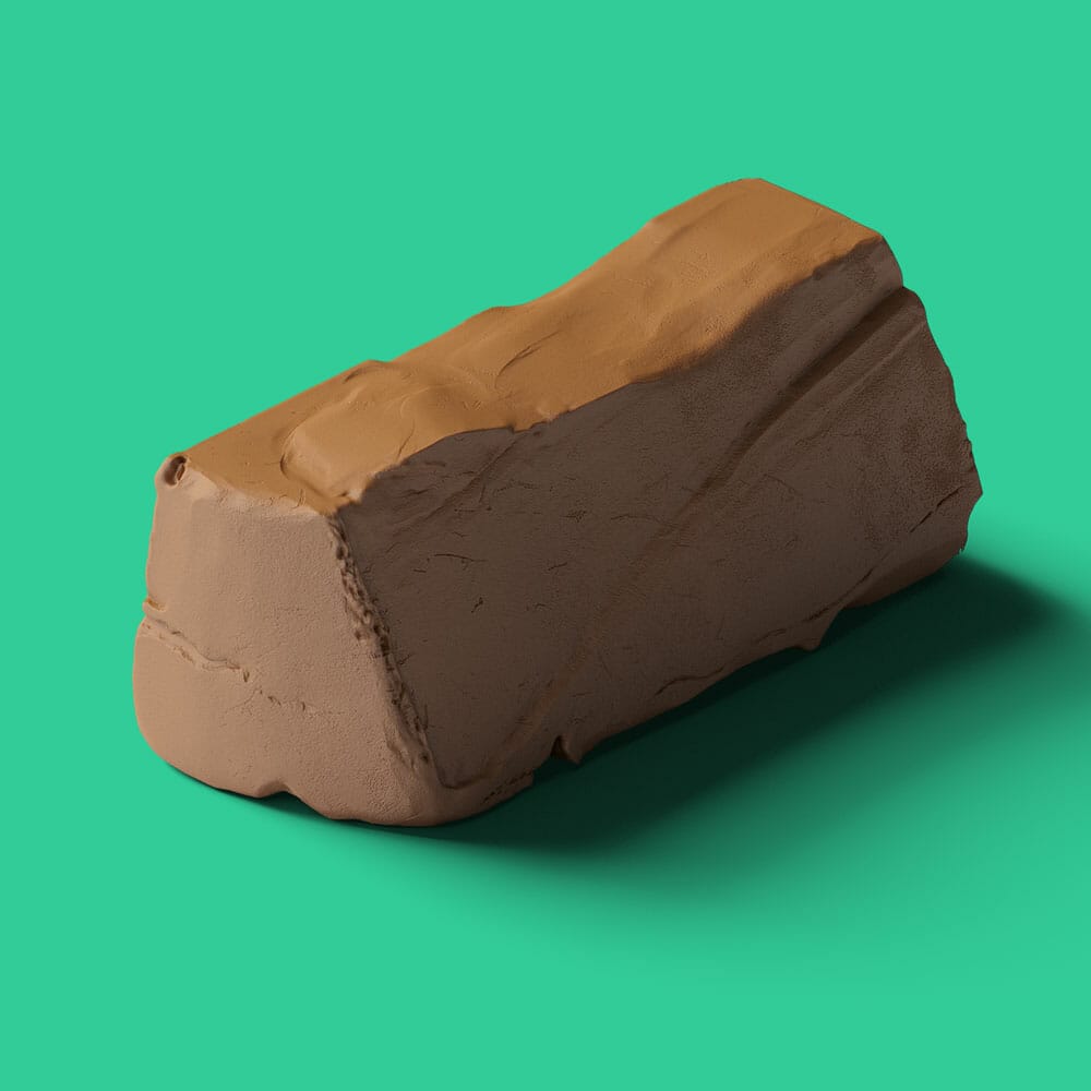 Free Isometric Stone Mockup PSD