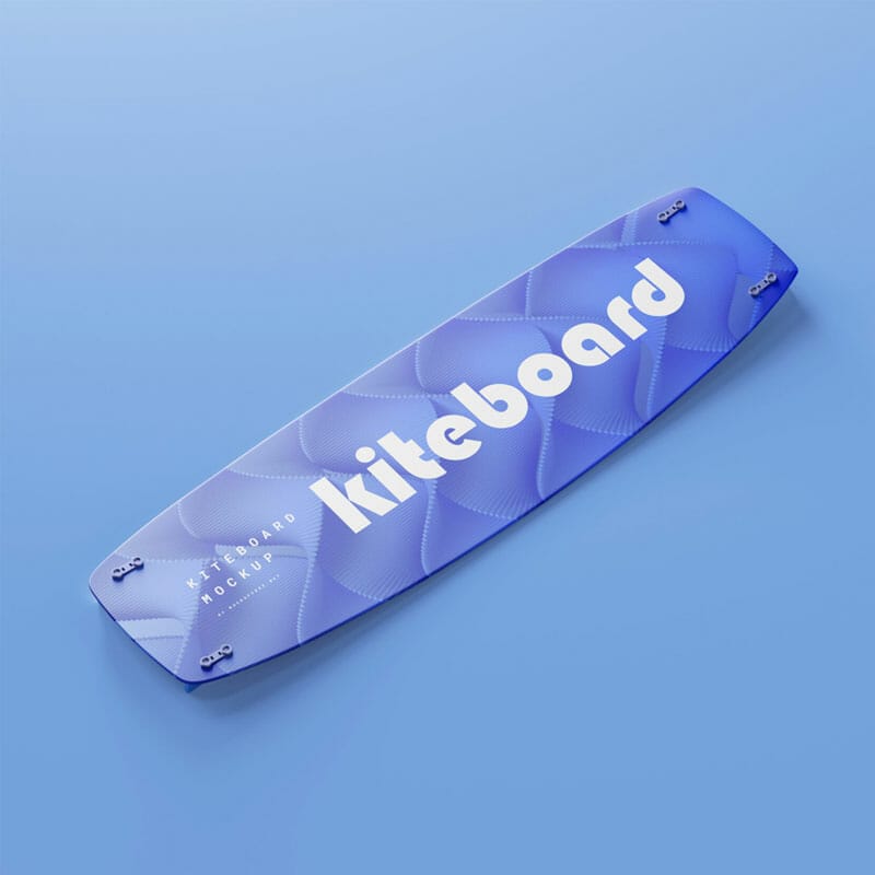 Free Kiteboard Mockup PSD
