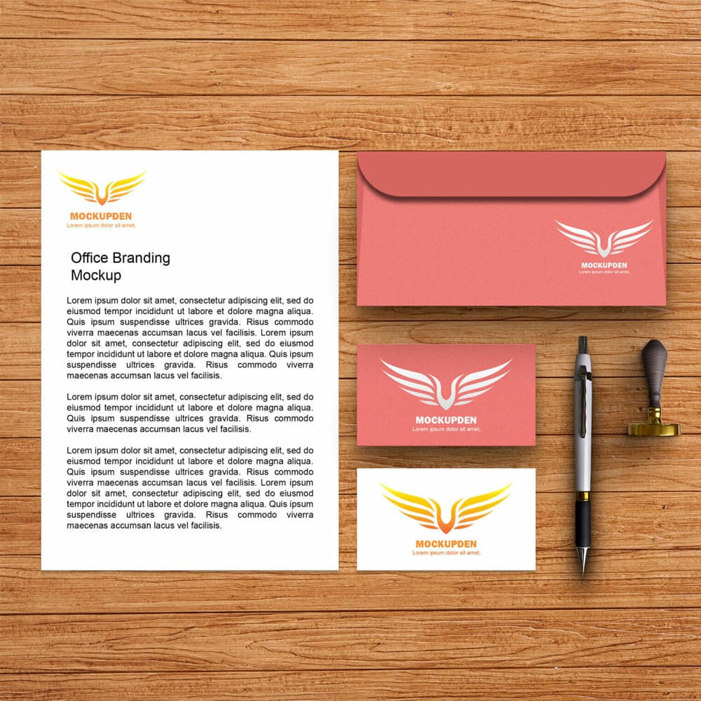 Free Office Branding Mockup PSD Template