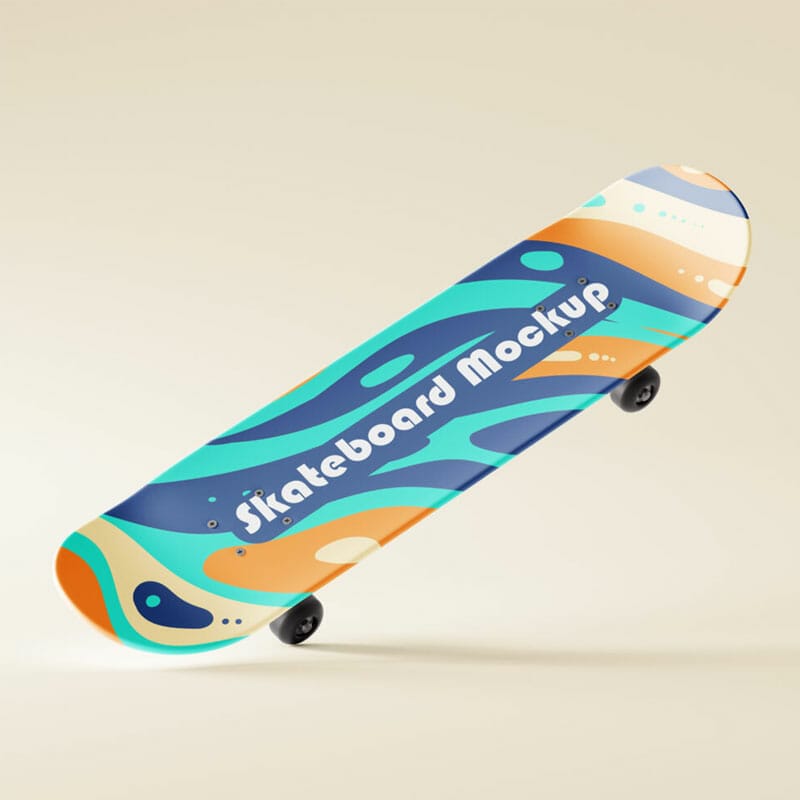 Free Skateboard Mockup PSD CSS Author Free Skateboard Mockup PSD CSS Author
