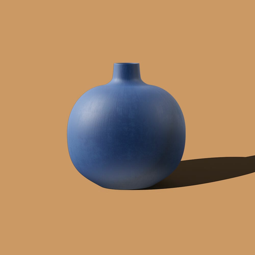 Front View Free Vase Mockup PSD