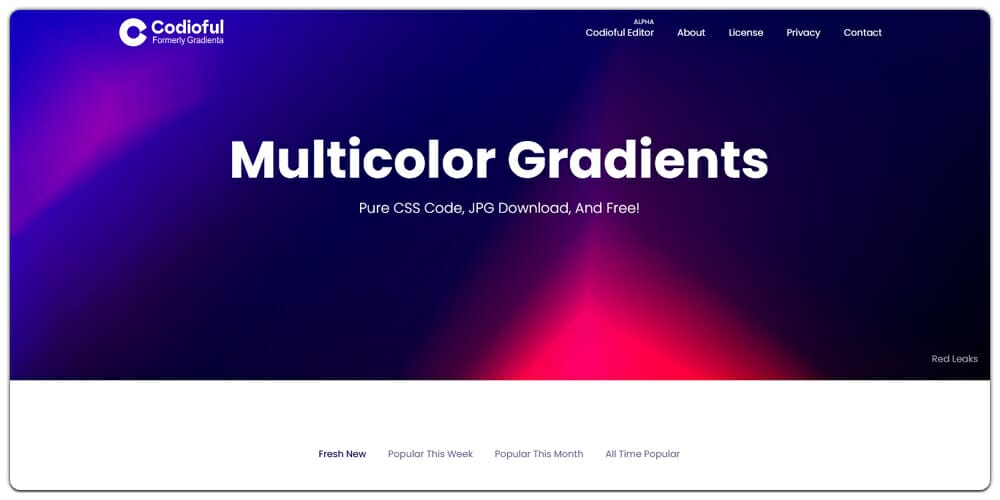 The Best Gradient Generators & Libraries » CSS Author