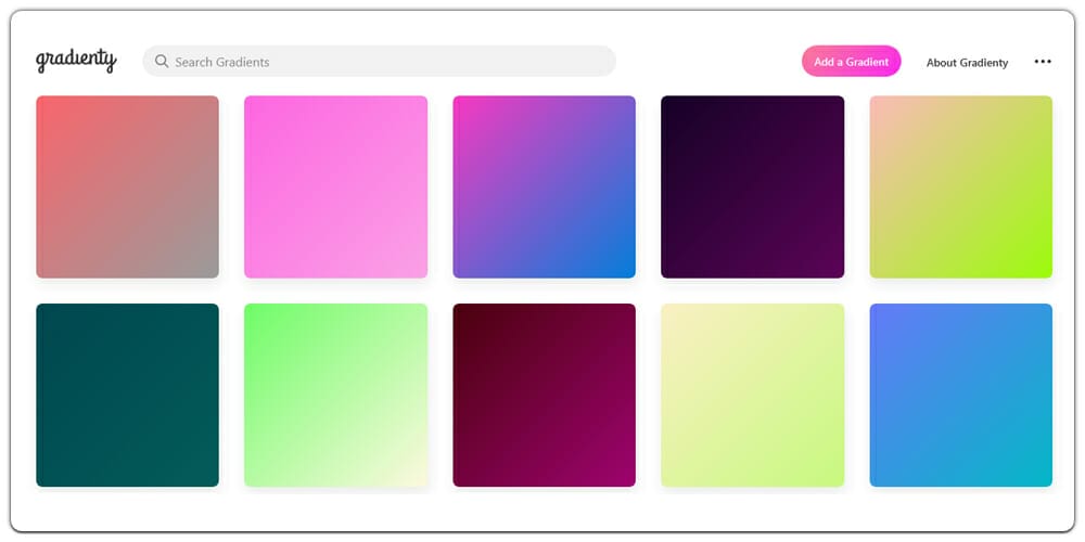 The Best Gradient Generators & Libraries » CSS Author