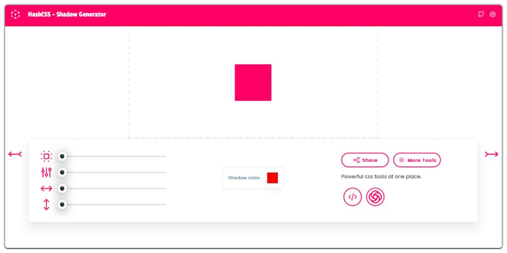 HashCSS Shadow Generator