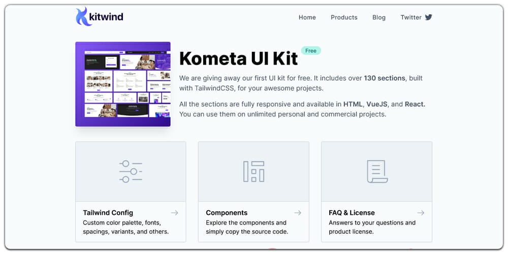 Kometa UI Kit