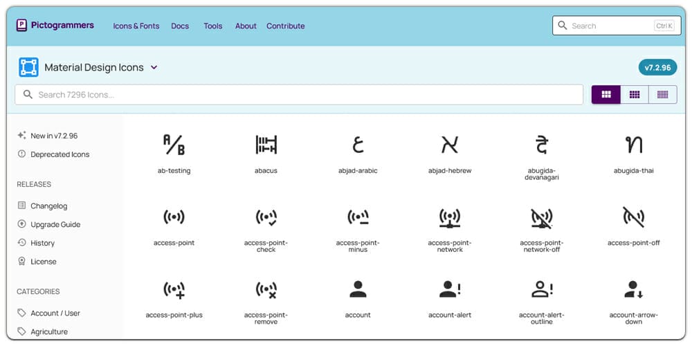 Material Design Icons