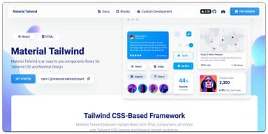 Free Tailwind CSS UI Components And Resources