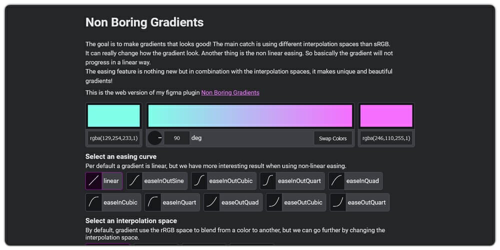 Non Boring Gradients
