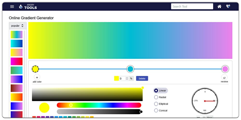 Online Gradient Generator