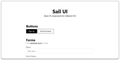 Free Tailwind CSS UI Components And Resources