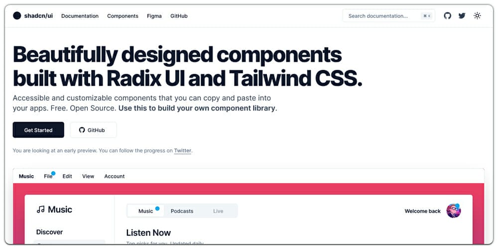 Shadcn/ui