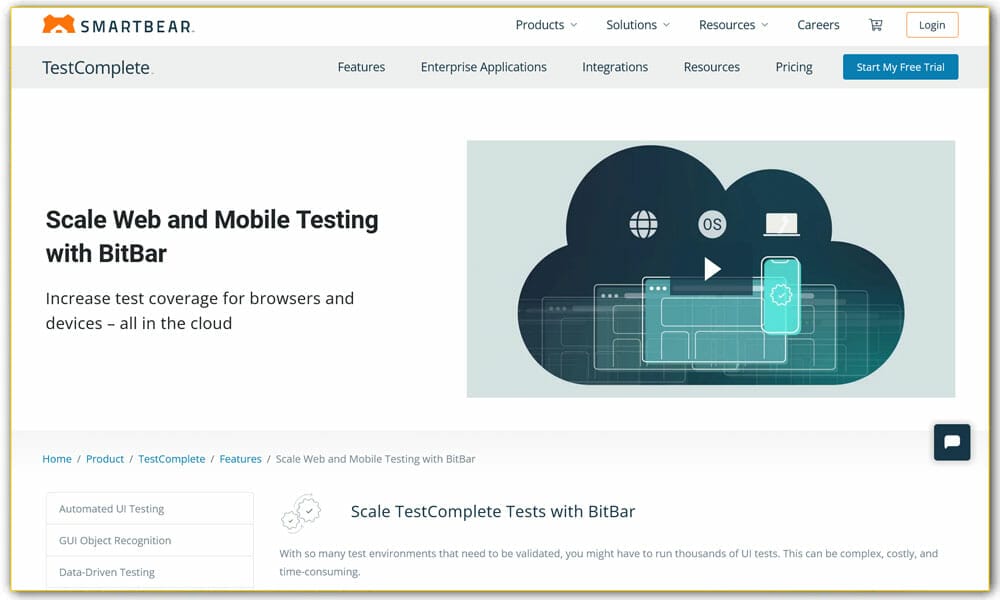 SmartBear TestComplete