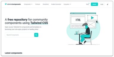 Free Tailwind CSS UI Components And Resources