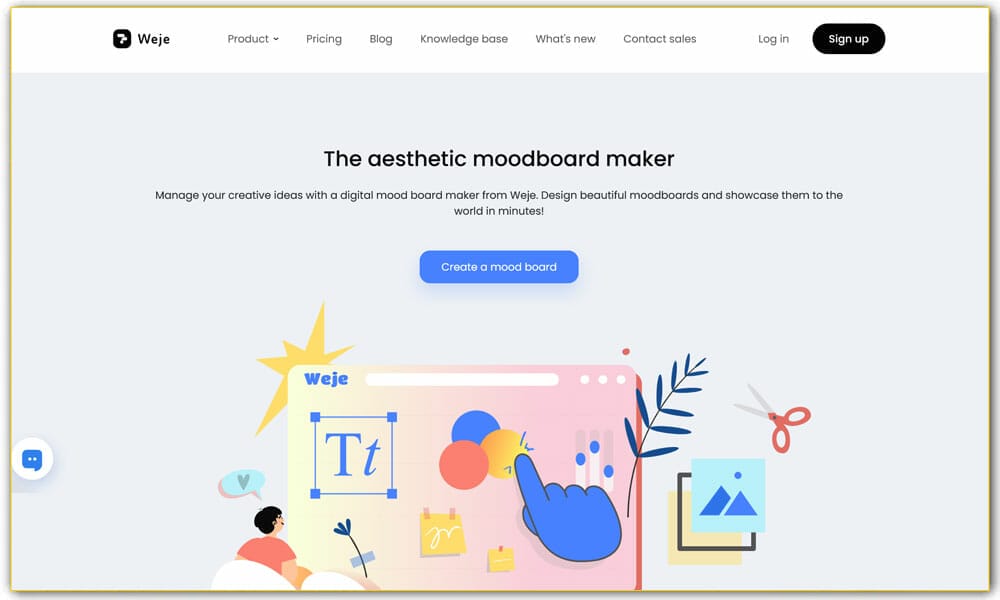 Weje MoodBoard Maker