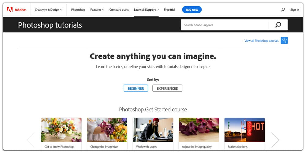 Adobe Photoshop Tutorials