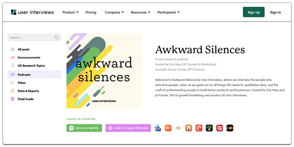 Awkward Silences