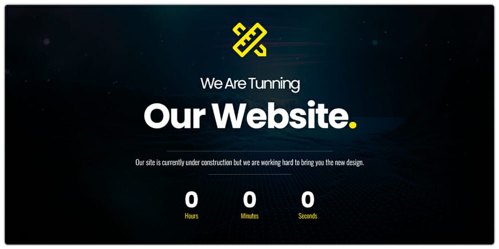 Coming Soon HTML Template and Countdown