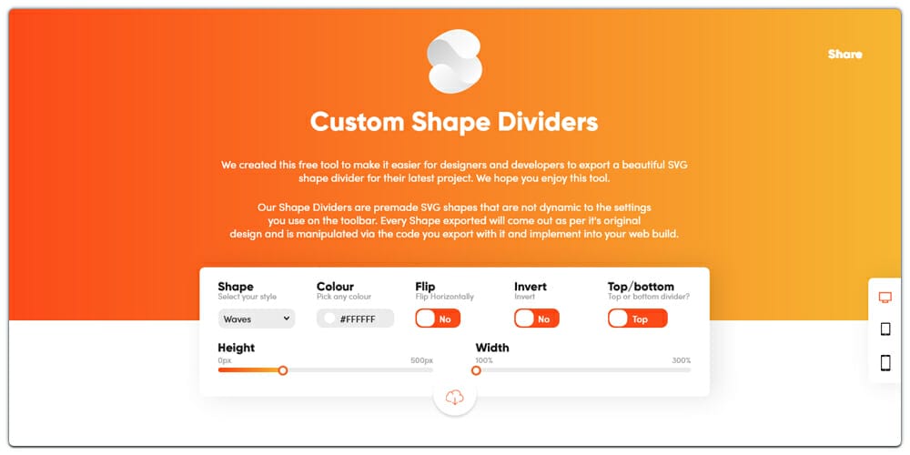 Custom Shape Dividers