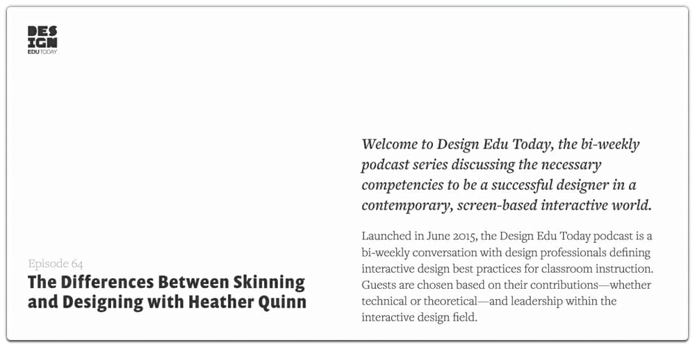 Design Education Today Podcast