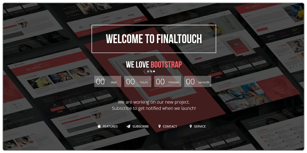 Finaltouch Coming Soon Html Template
