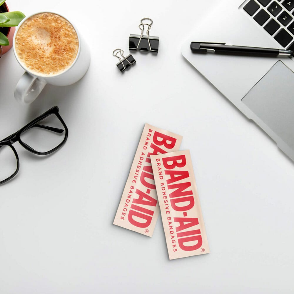 Free Band Aid Mockup PSD Template