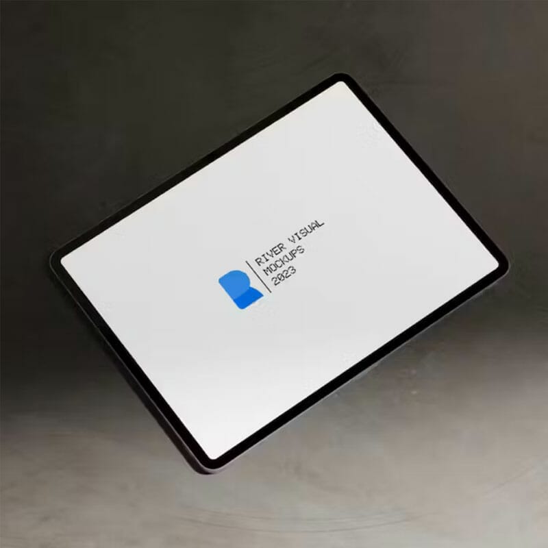 Free Beton iPad Animated Mockup PSD