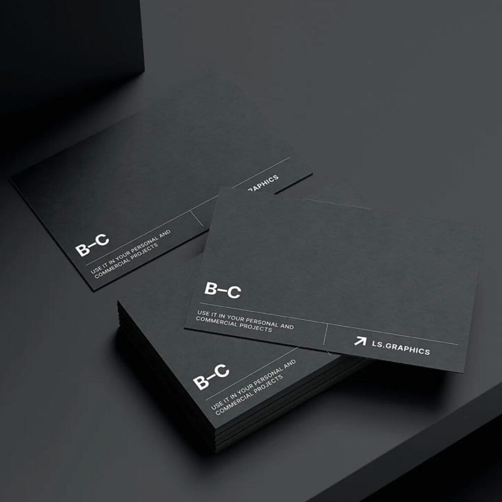 Free Business Card Mockup PSD