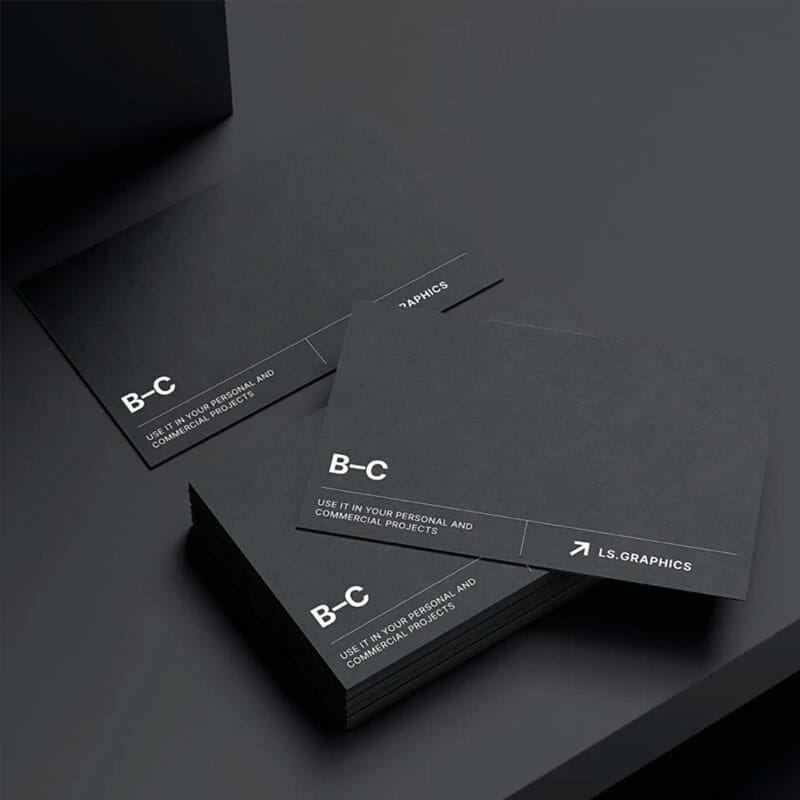 Free Business Card Mockup PSD