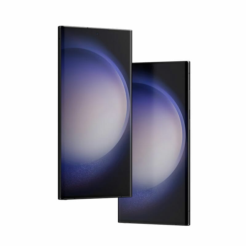 Free Floating Samsung Galaxy S23 Ultra Mockup PSD