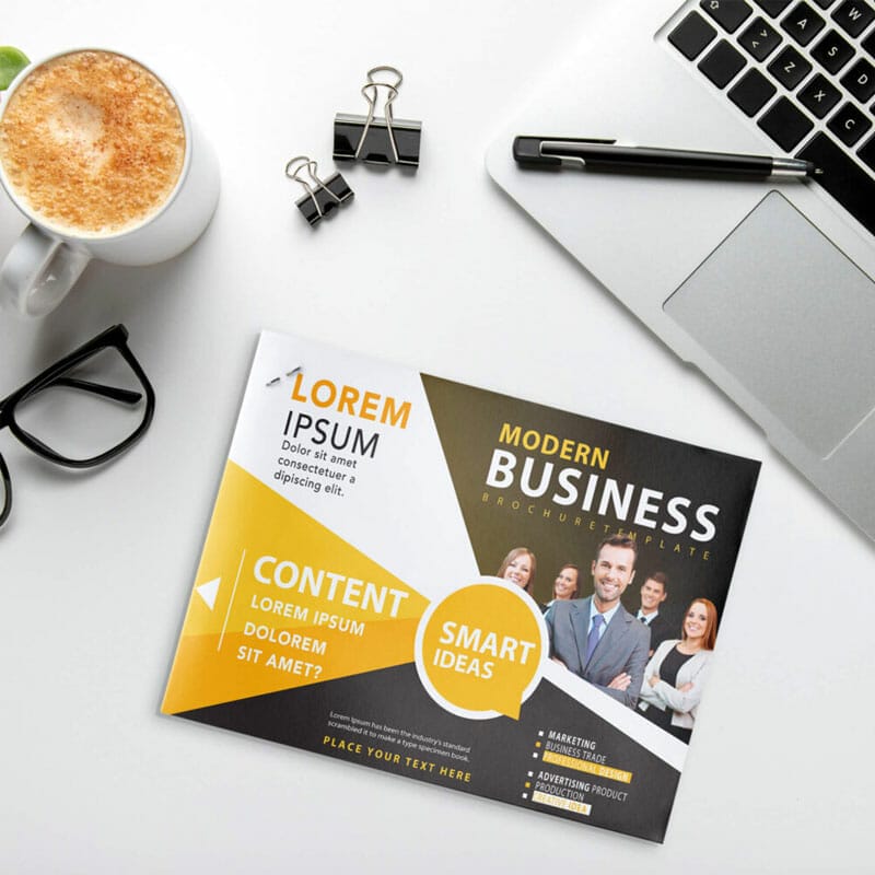 Free Frame Poster Flyer Art Mockup PSD Template