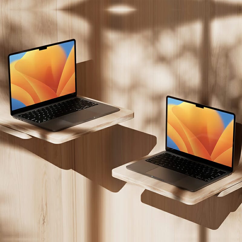 Free M2 Macbook Air Mockup PSD