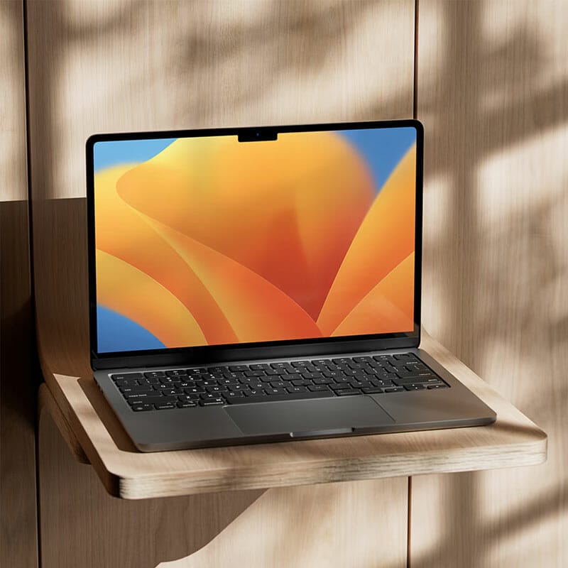 Free M2 Macbook Air Mockup PSD
