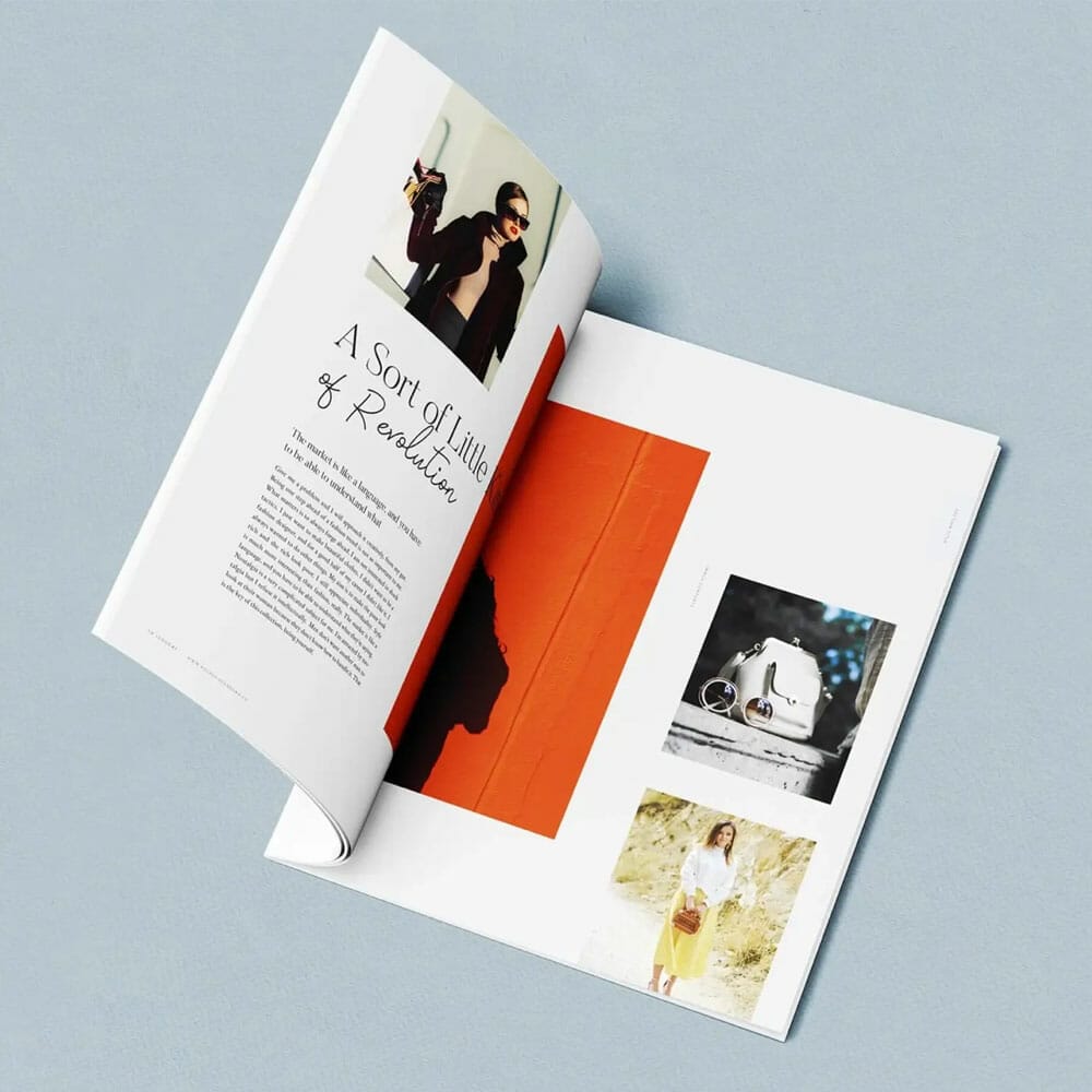 Free Magazine Mockup PSD