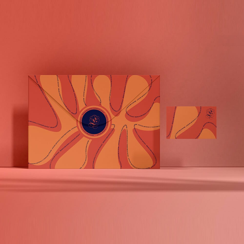 Free Premium Branding C5 Envelope Mockup PSD